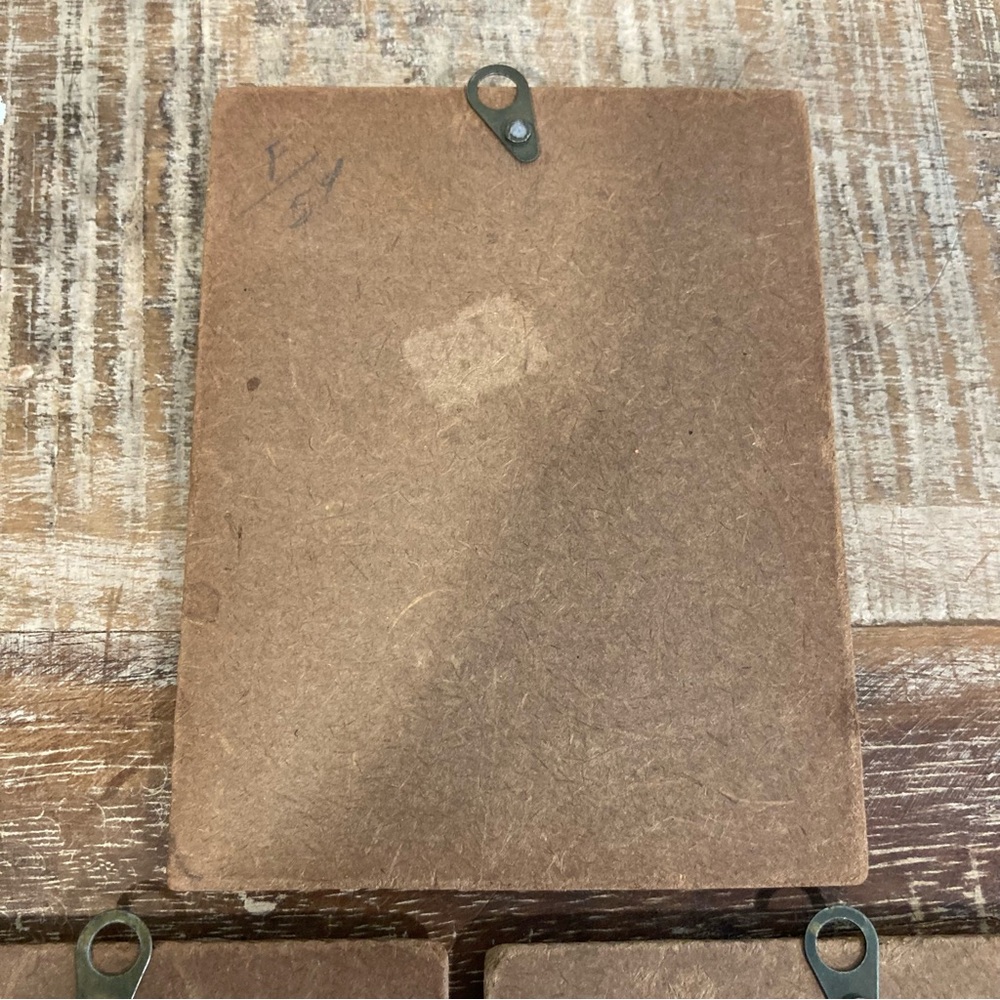 Vintage Set of 3 Victorian Revival Music Silhouette Prints - Black on Cream - Picture 9 of 16